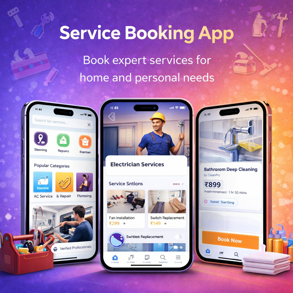 Service Booking Platform — Engineer Codewala
